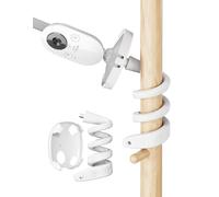Support à clip de moniteur pour bébé pour Philips Avent Baby Monitor SCD843/26, SCD833/26, SCD891/26, SCD891/26, SCD630/26, Support à clip flexible pour Philips Avent Vidéo