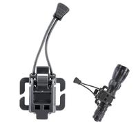 Support à Clip pour Lampe de Poche - Ceinture en Nylon, Clip Polyvalent, Support d'équipement | Parfait pour la Chasse randonnée bâtons de Marche Pelle piolet garrots Parapluie Sac à Dos Sangle Outil