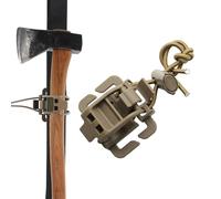 Support à Clip pour Lampe de Poche - Ceinture Porte-clés Clip de Chasse Attache Polyvalente,Clips pour Clipser l'équipement sur Le Sac à Dos, Pelle d'ingénierie, piolet, Accessoires de randonnée