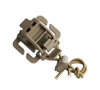 Support à clip pour lampe de poche - porte-clés multi-usages pour outils de randonnée | fermeture à ceinture sûre, crochet multifonction pour piolet, pelle d'ingénierie, bâton de marche, organisateur