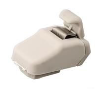Support à clip pour pare-soleil intérieur, pour Fiat 500X 2016-2023, matériau ABS gris, OEM 6AP00MS7AA, compatible avec les modèles Jeep