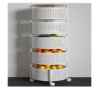 Support à collations de supermarché + étagères de rangement rotatives for cuisine, étagère de rangement en plastique, étagère à rotation circulaire, installation gratuite, étagère de rangement amovibl
