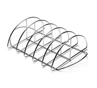Support à côtes levées pour barbecue, compatible avec les fumoirs Green Egg et Kamado Joe, ou support plus grand pour barbecue au charbon de bois.