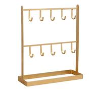 Support à crochets de bureau - Porte-clés, organiseur de petits objets, rangement d'accessoires | Cintre pour colliers, bracelets et boucles d'oreilles, gain de place, pour porte d'entrée, couloir, sa