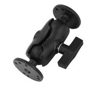 Support à Double Balle de 1,5 Pouces, Support de Pêche en Alliage en Aluminium Mount de Poisson pour Ram Arkon Ibolt