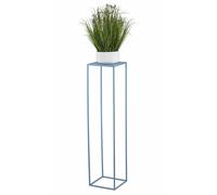 Support à fleurs bleu sur pied 100 cm