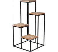 Support à fleurs en métal sur pied pour fleurs 68 cm