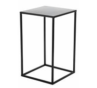 Support à fleurs moderne sur pied 40 cm noir