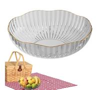 Support à fruits moderne, présentoir de cuisine, adorable plateau décoratif compact pour collation et fruits, grand bol de produits pour centre de table pour salle à manger, maison, célébration