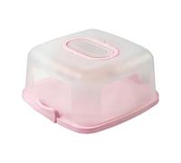 Support à gâteau de voyage - Mallette de transport à gâteau, polyvalente pour boulangerie et fête, système de transport alimentaire multi-scénarios avec couvercle, récipient à dessert portable pour