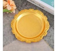 Support à gâteau en métal, plateau à dessert pour le thé de l'après-midi, dessous de verre pour salon, assiette à collation, assiette à fruits, plateau de rangement pour bijoux, articles décoratifs, p