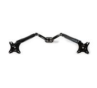 Support à gaz pour 2 moniteurs, double bras, pour écrans de 10 à 32'', rotation à 360°, charge maximale de 6 kg.