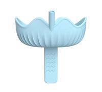 Support à glace stable, manchon en silicone anti-goutte, support avec paille intégrée, couvercle de cône robuste de qualité alimentaire, manchon amusant avec style coloré, accessoire de dessert pour e