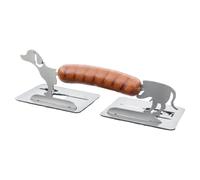 Support à Hot Dog pour Grill Gril à Saucisses Forme Teckel