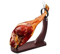 Support à jambon Espagne - Support en bois brut à faire soi-même, support à jamonprive design, support espagnol en bois de pin, outil durable pour étagère de cuisine | supports antidérapants pour A