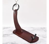 Support à jambon espagnol en bois professionnel avec coussinets antidérapants, support à jambon jamonero espagnol, support pour jambon serrano espagnol, jambon ibérique et prosciutto italien