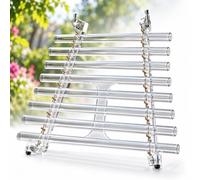 Support à main thérapie sonore, harpe chantante en cristal Quartz | Boîtier de stockage antichoc, protection sécurisée des composants, for studio(440hz)