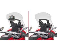 Support GIVI pour montage sur le pare-brise pour différents modèles (voir description)