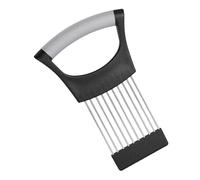 Support à oignon pour trancher - Trancheur de citron pour trancher les oignons | Outil auxiliaire multifonctionnel pour trancher les aliments | Coupe-légumes pour oignons, viandes, pommes de terre