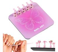 Support à ongles en acrylique, aide au baume de toilettage
