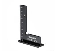 Support à outils carré à angle droit de 90 degrés pour des mesures faciles et précises pour le travail du bois (100 x 70)