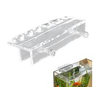 Support à outils de poisson en acrylique - Organisateur d'outils d'entretien pour aquarium | Pastille de stockage d'outils de nettoyage de poisson, support de pinces, support