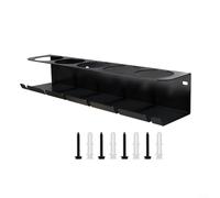 Support à outils pneumatiques avec 5 emplacements pour bombe aérosol et 6 compartiments à outils pour garage, espace de travail, solution de rangement murale