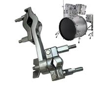 Support à pince pour percussion, pince métallique réglable