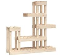 Support À Plantes 92x25x97 Cm Bois Massif De Pin