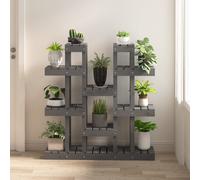Support à Plantes Bois Massif de Pin Extérieur Multicolore Multi-taille vidaXL