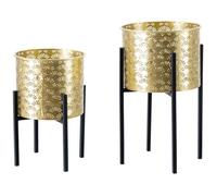 Support à plantes en métal Coppia (Lot de 2) Modèle 4