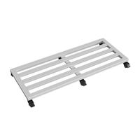 Support à Plantes Mobile sur roulettes avec Pots et Plateaux Amovibles, présentoir pour Plantes et Aquariums d'intérieur, Hauteur réglable, Conception Durable et légère