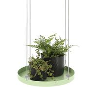 Support à Plantes Rond à Suspendre Vert Diamètre de 24 cm