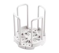 Support à plateaux télescopique - Organiseur pratique pour armoire de cuisine, support à vaisselle extensible | Assiettes réglables, bol, couvercle de Pot pour petit espace, comptoir, salle à manger