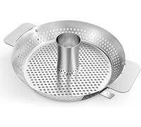 Support à Poulet Barbecue, Vertical Rôtissoire à Poulet, pour Weber Gourmet Barbeque System, Poultry Roaster