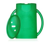 Support à rabat original pour sachets alimentaires et boîtes à jus - Design polyvalent universel - Empêche les dégâts et soutient l'auto-alimentation - Poignées incurvées pour une prise en main facile