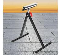 Support à Rouleaux Réglable Robuste pour équipement de Support de Sciage, Accessoire D'outil Construction en Acier 70x56cm 1 unité