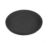 Support à roulement à billes rotatif robuste pour écran d'ordinateur, matériau ABS avec maille à billes en acier à l'intérieur pour une rotation double face lisse et stable (25 cm)
