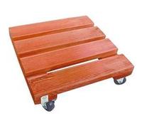 Roule pot Flora Roll 40x40 cm lasuré