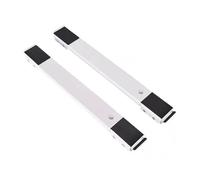 Support à roulettes Mobile for réfrigérateur, 2 pièces, support étanche for Machine à laver, roue de support(White 46x5x4cm)