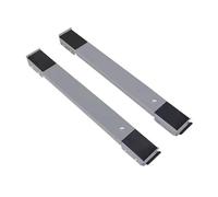 Support à roulettes Mobile for réfrigérateur, 2 pièces, support étanche for Machine à laver, roue de support(Grey 46x5x4cm)