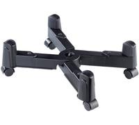 General Office – Support à roulettes pour unité centrale – Antidérapant, 5 roues amovables – Noir