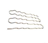 Support à roulettes pour griller des saucisses avec construction stable en acier inoxydable pour garder les mains à l'abri des flammes pendant la cuisson sur un barbecue en plein air