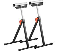 Support à roulettes réglable Support à roulettes Lot de 2 68-108cm - Support de travail pliable - charge admissible 61kg