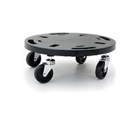 Support à roulettes rond diamètre 40 x 12,5 cm 4 roues Capacité max 275 kg Plantes Meubles ou matériel lourd