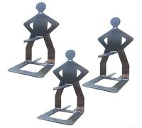 Support à saucisses pour barbecue extérieur avec construction en acier inoxydable et dents espacées uniformément pour une cuisson uniforme, passe au lave-vaisselle et accessoire de barbecue