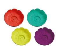 Support à sucettes glacées en silicone - Gobelet à dessert réutilisable anti-goutte pour la maison, le camping, les voyages, les anniversaires, la piscine, le jardin, les pique-niques, les filles et