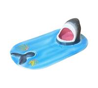 Support à taco Shark - Plateau de service en céramique de 33,39 cm | de support amusante Nacho avec compartiment à sauce, plateau de présentation alimentaire durable pour lave-vaisselle pour