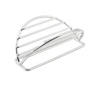Support à tacos, 1 support en acier inoxydable pour sandwichs burritos, hot-dogs, base stable antidérapante pour maison, restaurant, fête, camping (1)