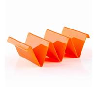 Support à tacos, support en plastique multicolore ondulé, crêpes for(Orange)